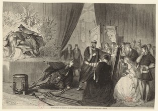 Pressebild von Friedrich Haase als Hamlet