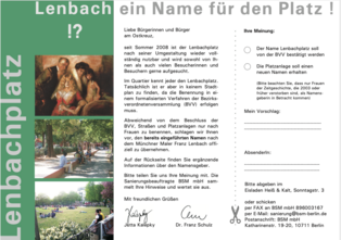 Flyer zur Bürger*innenbeteiligung